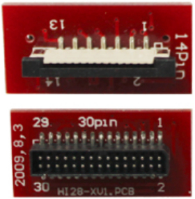 WIT-COLOR XAAR128 print head connector(red)